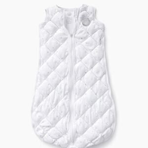 Dreamland Baby Weighted Sleep Sack Medium 6-12 Months White Star